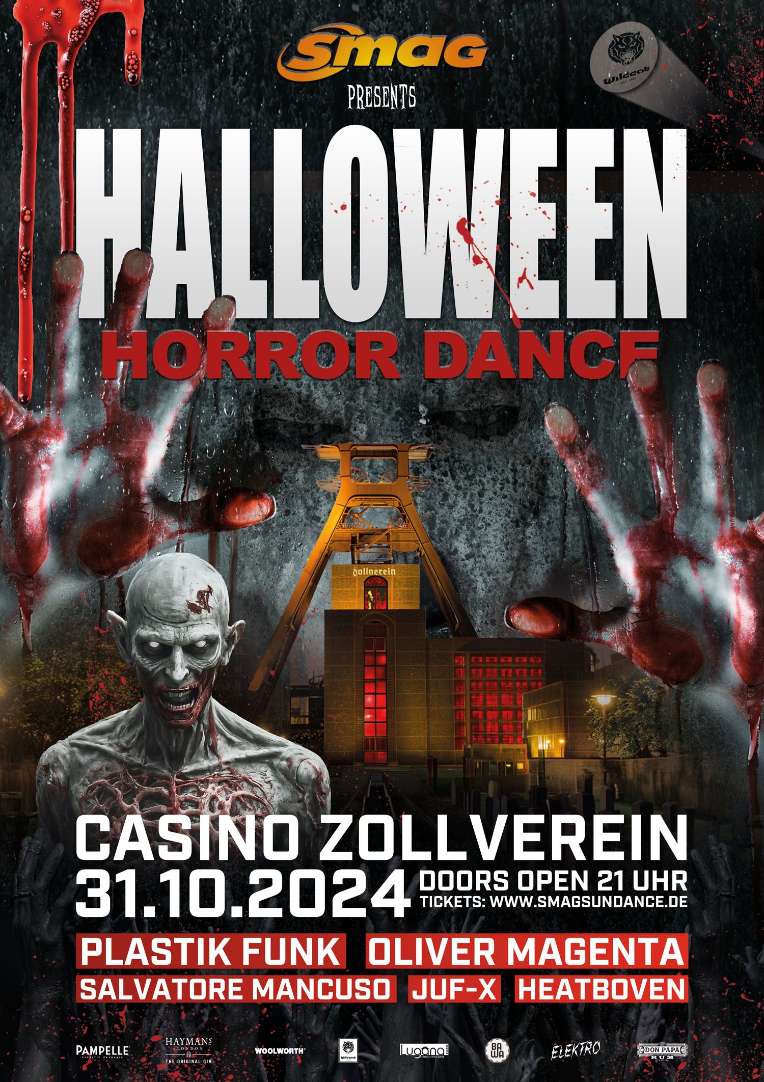 Halloween Horror Dance 2024 - Casino Zollverein - 31.10.2024